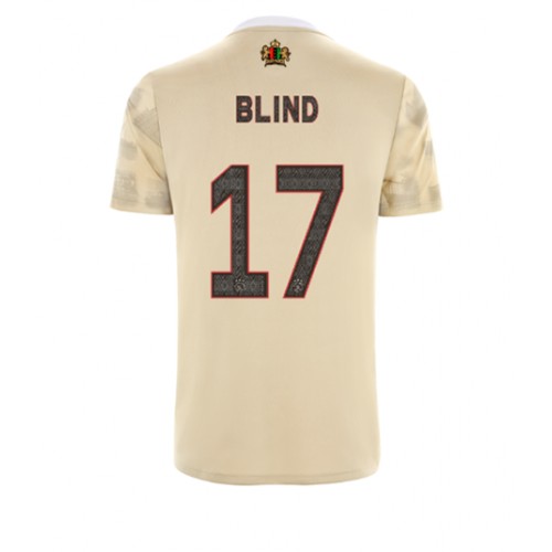 Fotbalové Dres Ajax Daley Blind #17 Alternativní 2022-23 Krátký Rukáv